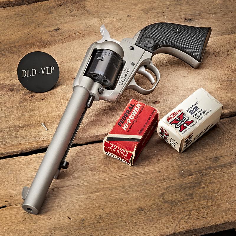 Ruger Wrangler .22LR 6.5" Silver Cerakote - 1