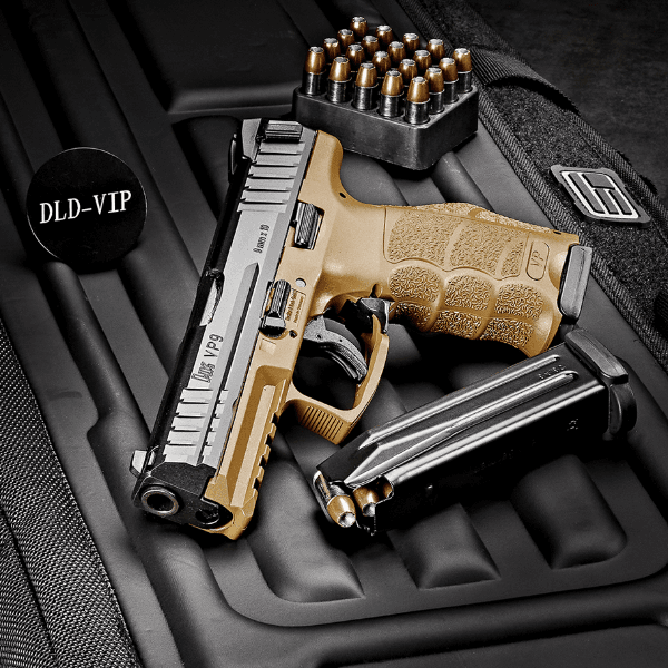 HK VP9 9mm BLK/FDE - 1