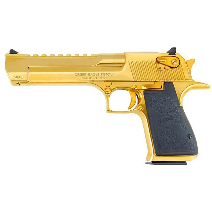 Magnum Research Desert Eagle MK19 50AE Gold/Titanium Pistol - 1