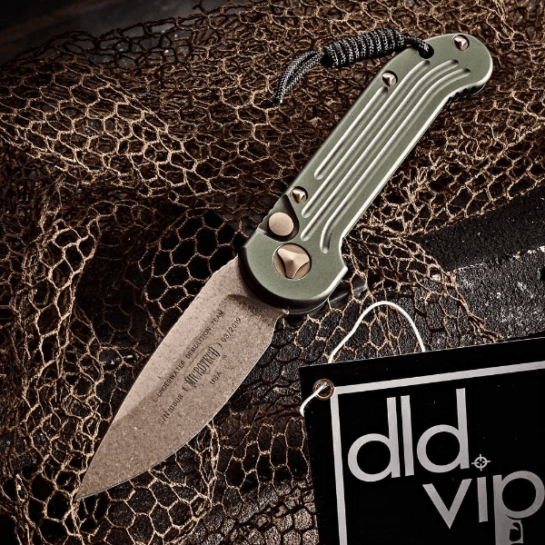 Microtech LUDT OD Green Bronzed Standard 135-13 OD - 1