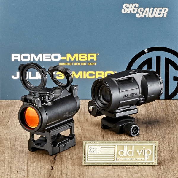 SIG Sauer Romeo MSR Red Dot 2MOA w/ Juliet 3 Micro Magnifier - 1