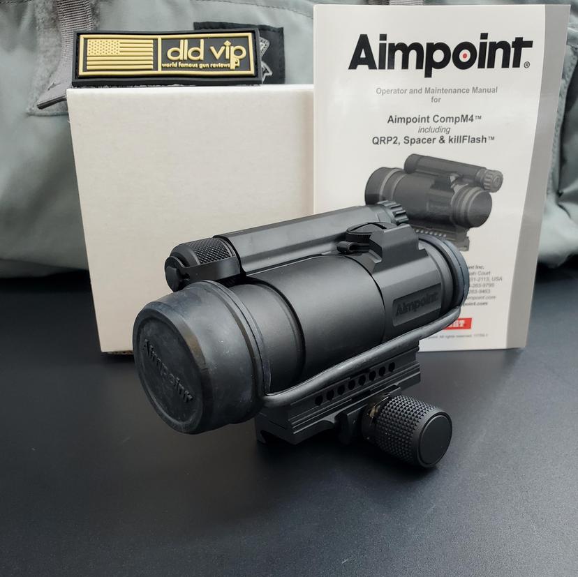 Aimpoint CompM4h 2MOA Red Dot QRP2 Webinar - 2 MOA - Red Do...