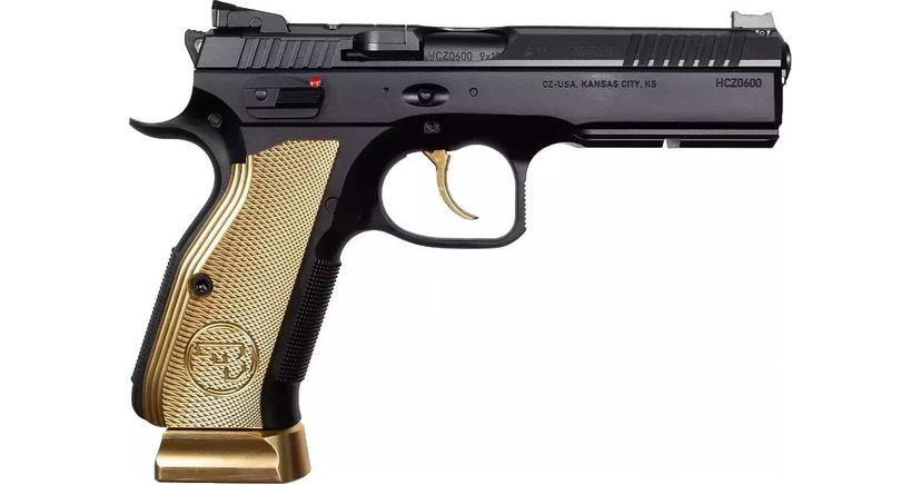 CZ Shadow II  Optics Ready Gold Digger Special Edition 9mm Webinar - 1