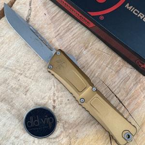 Microtech Combat Troodon S/E Gen III Tan Apocalyptic Standard  1143-10 APTA Webinar - 1