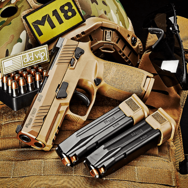 SIG Sauer P320CA M18 9mm Coyote w/ Ambi MS