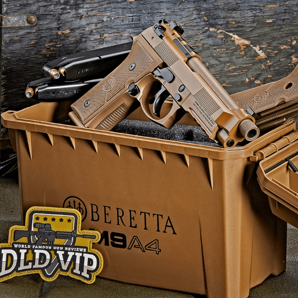 Beretta M9A4G 9mm FDE Cerakote Threaded OR DASA Webinar