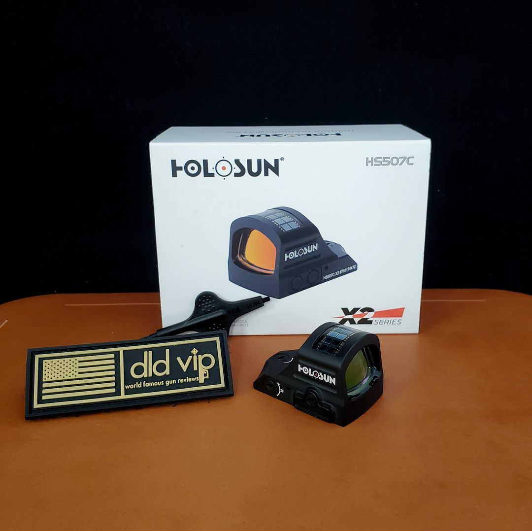 Holosun HS507C X2 Red 2MOA Dot w/ 32MOA Circle Webinar