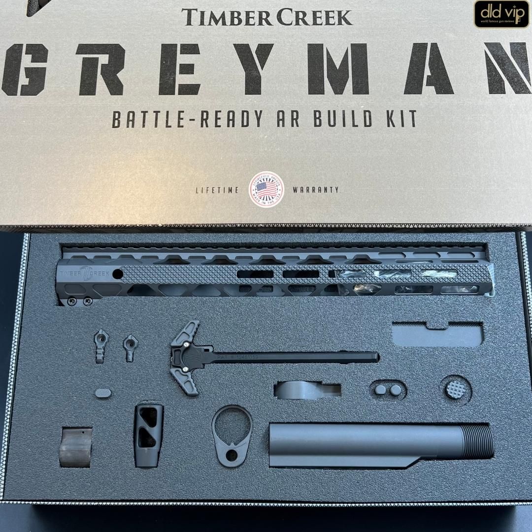 Timber Creek AR15 Greyman Battle Ready Kit Stealth Gray